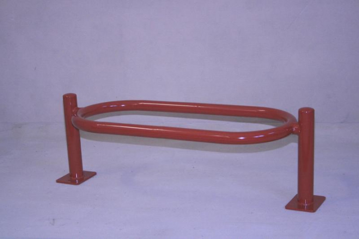 Base moto Cambo avec poteau déco tête Anéto